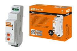 TDM Реле времени РВО1-ВКЛ-0,1с/10дн-8А-12/230В-DIN (зад.вкл., 0,1с-10дней, 12-230В AC/DC) SQ1503-0027 - фото 87574