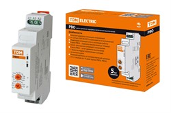 TDM Реле времени РВО3-ВЫК-0,1с/10дн-8А-24/230В-DIN (зад.выкл., 0,1с-10дней, 24/230В AC/DC) SQ1503-0029 - фото 87575