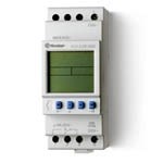 Finder Реле времени цифровое недельное; монтаж на рейку 35мм; 2СO 16A; питание 230В АC; ширина 35.8мм; степень защиты IP20 122282300000 - фото 87700