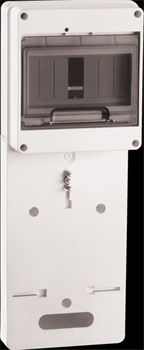 IEK Панель для установки счетчика ПУ1/2-7 1-фазн. (149х420х30 мм) 7мод. MPP10-1 - фото 87762