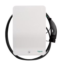 Schneider Electric Компактная зарядная станция с кабелем WALLBOX STD ATT CABLE T2 3, 7kW EVH2S3P0CK - фото 87810