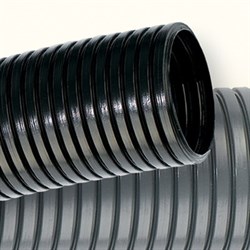 DKC Труба ПА 6 гофр. DN23мм, ПВ-2, Dвн 22,6 мм, Dнар 28,5 мм, цвет чёрный, с протяжкой PA612329F2 - фото 87991