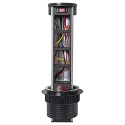 EKF PROxima Встраиваемая мини-колонна с беспроводной зарядкой 15Вт, 8 модулей C-Line cl-vmkwс-8-s - фото 87998