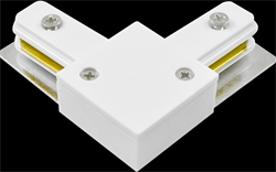 Jazzway PTR CL-WH Коннектор белый L-обр. .5010840 - фото 88055