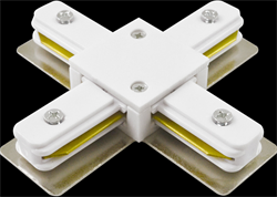 Jazzway PTR CX-WH Коннектор белый X -обр. .5010888 - фото 88057