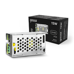 Gauss Блок питания LED STRIP PS 15W 12V 0 202003015 - фото 88141