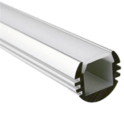 Jazzway Профиль  PAL 1818 круглый (2м) анодированный .1009630 - фото 88151