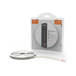 Gauss Лента Basic 12V 10W/m 700lm/m 3000K IP65 LED 3m 1/100 BT050 - фото 88196