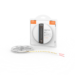 Gauss Лента Basic 12V 10W/m 700lm/m 3000K IP20 LED 5m 1/100 BT039 - фото 88215