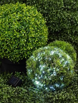 ЭРА Садовая гирлянда ERASF22-17 Нить на солнечной батарее, холодный свет 21,9 м Б0053368 - фото 88281