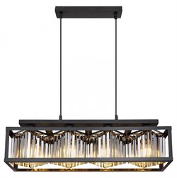 Lussole LOFT Линейно-Подвесной светильник металл черный LSP-8729 - фото 88337