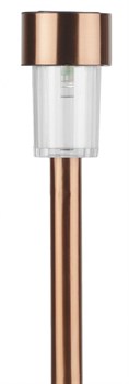 ЭРА SL-SS30-CPR Садовый светильник на солнечной батарее, нержавеющая сталь, медный", 32 см" Б0032594 - фото 88424