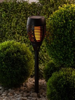 ЭРА ERASF012-34 Садовый светильник Факел на солнечной батарее, 50 см Б0044242 - фото 88458