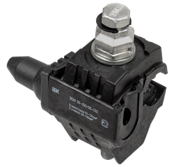 IEK Зажим ответвительный изолированный ЗОИ 35-150/35-150 UZA-11-D35-D150-1 - фото 88567