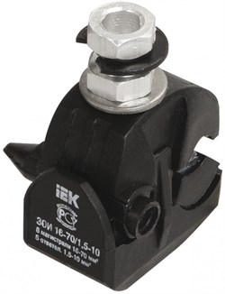 IEK Зажим ответвительный изолированный ЗОИ 16-70/1,5-10 UZA-11-D01-D10 - фото 88571