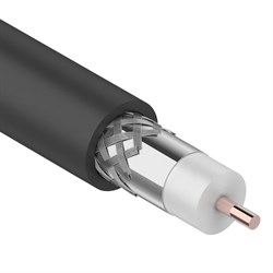 Кабель коаксиальный RG-11U, 75 Ом (бух305) OUTDOOR Rexant 01-3011 - фото 88735