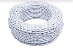 Bironi белый глянец кабель коаксиальный 20М B1-426-071-20 - фото 88765