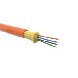 DKC Кабель волоконно-оптический DT ОМ2,50/125 мкм,4 волокна в плотном буферном покрытии RNDTIN504LSOR - фото 88780