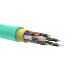 DKC Кабель волоконно-оптический MB ОМ3,50/125 мкм,24 волокна в буферном покрытии, безгелевые микротрубки RNMBIN50324LSAQ - фото 88793