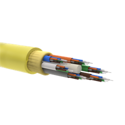 DKC Кабель волоконно-оптический MB OS2,9/125 мкм,16 волокон в буферном покрытии, безгелевые микротрубки RNMBIN9S16LSYL - фото 88794