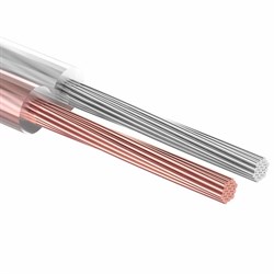 Кабель акустический, 2х2.50 мм², прозрачный SILICON, 10 м. Rexant 01-6308-10 - фото 88843