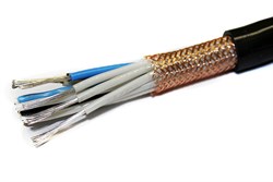 Кабель гибкий медь МКЭШ черный ГОСТ МКЭШ 7*0,75 - фото 88929