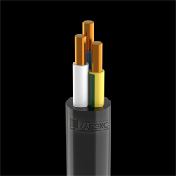 Кабель силовой с ПВХ изоляцией ВВГнг(A) -LS 3х16 ок(N,PE)-0,66 Кабэкс ВВГНГ(А)-LS 3Х16 - фото 88985