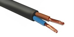 Провод ПВС 2х1,5 ч Дмитров-кабель 000001163 - фото 89079
