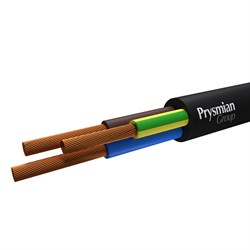 Провод ПВС 3x1 мк(N,PE) ч РЭК-Prysmian 0103030101 - фото 89141