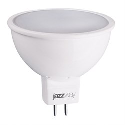 Jazzway Лампа светодиодная (LED) 5W GU5.3 4000K мат 400Lm .1037107A - фото 89420