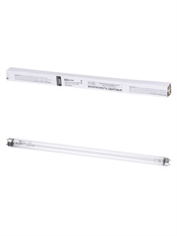 TDM Лампа бактерицидная UVC 15 Вт, T8/G13, безозоновая SQ0355-0037 - фото 89530