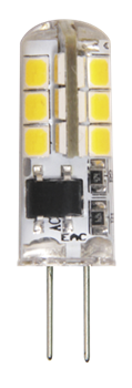 Jazzway Лампа PLED-G4 3W 2700K 200Lm 220V/50Hz .1032041 - фото 89552
