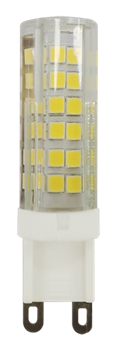 Jazzway Лампа PLED-G9 9w 4000K 590Lm 175-240V (пластик d16*60мм) .5001008 - фото 89559
