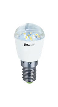 Jazzway Лампа светодиодная (LED) «шар» d26мм E14 2Вт 220-230В прозрачная нейтральная холодно-белая 4000К .1007667 - фото 89668