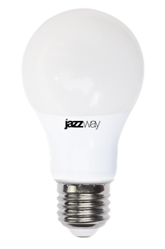 Jazzway Лампа светодиодная (LED) «груша» d60мм E27 180° 10Вт 220-240В матовая тепло-белая желтая 3000К .1033697 - фото 89885