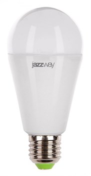 Jazzway Лампа светодиодная (LED) «груша» d60мм E27 180° 15Вт 220-230В матовая нейтральная холодно-белая 5000К .2853035 - фото 89887