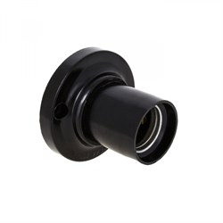 EKF PROxima Патрон карболитовый потолочный Е27 черн. прямой LHC-E27-sc-s - фото 90039