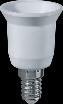 Navigator Патрон электрический 71 988 NLA-E14-E27 переходник с Е14 на Е27 71988 - фото 90040