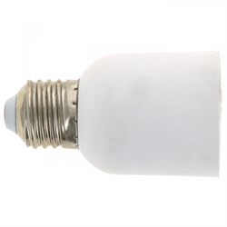 EKF PROxima Переходник E27-E40 бел. AD-E27-E40-w - фото 90053