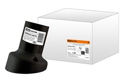 TDM Патрон Е27 настенный, термостойкий пластик, наклонный, черный SQ0335-0076 - фото 90057