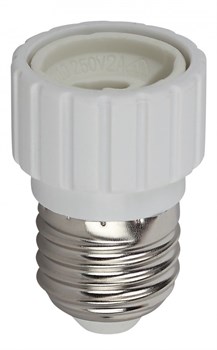 ЭРА E27-GU10 Белый Переходник E27-GU10 Б0027980 - фото 90135