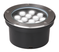 Jazzway Светильник PGR R130 7W 4000K 30° Сhrome (грунтовый встраиваемый) IP65 .5006607A - фото 90137