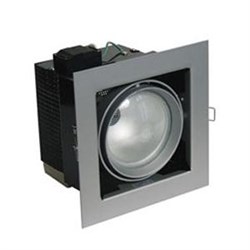 Comtech TURMALIN Светильник карданный поворотный  1xG12 серый 1103042/CR - фото 90143