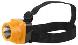 ТРОФИ TG1 Фонарь налобный светодиодный аккумуляторный, яркий, 4V0.5Ah, 1xLED, ЗУ 220V Б0053033 - фото 90377