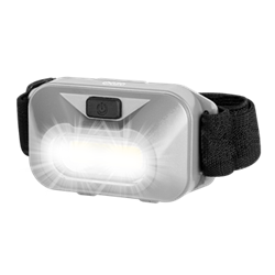 ФАZA Фонарь налобный Фонарь H9-L1W-gy налобн. 1Вт COB, 3xAAA, сер. .5031180 - фото 90380