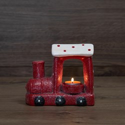 NEON-NIGHT Керамический подсвечник «Паровоз» 17.1х7.1х14.7 см 501-070 - фото 90545