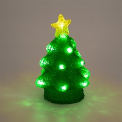 NEON-NIGHT Акриловая светодиодная фигура «Елочка» 15х15х22 см, 20 светодиодов, батарейки 2хAA (не входят в комплект) 513-322 - фото 90565