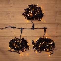 NEON-NIGHT Гирлянда "LED ClipLight" 24V, 3 нити по 20 м, свечение с динамикой, цвет диодов Желтый 323-301 - фото 90578