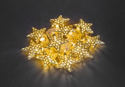 Navigator Гирлянда 95 038 NGF-D042-02 (нить золотые звезды WW 1.6м IP20) 95038 - фото 90595