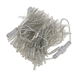 NEON-NIGHT Гирлянда Нить 10м, постоянное свечение, прозрачный ПВХ, 24В, цвет: Тёплый белый 305-156 - фото 90607